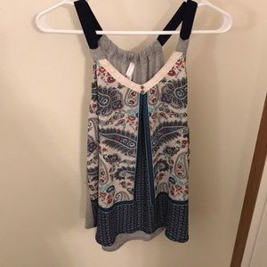 Floral tank top
